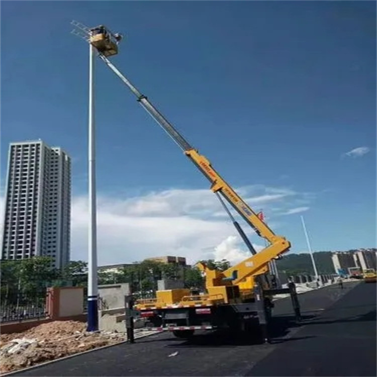 洛宁维修路灯的曲臂升降车出租